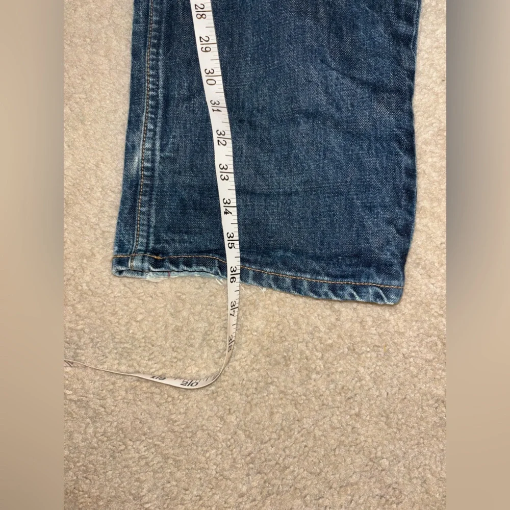 GUSTIN #75 Okayama Straight Jeans Mens Size 38 x 36 Japanese Selvedge Button Fly - Picture 9 of 13